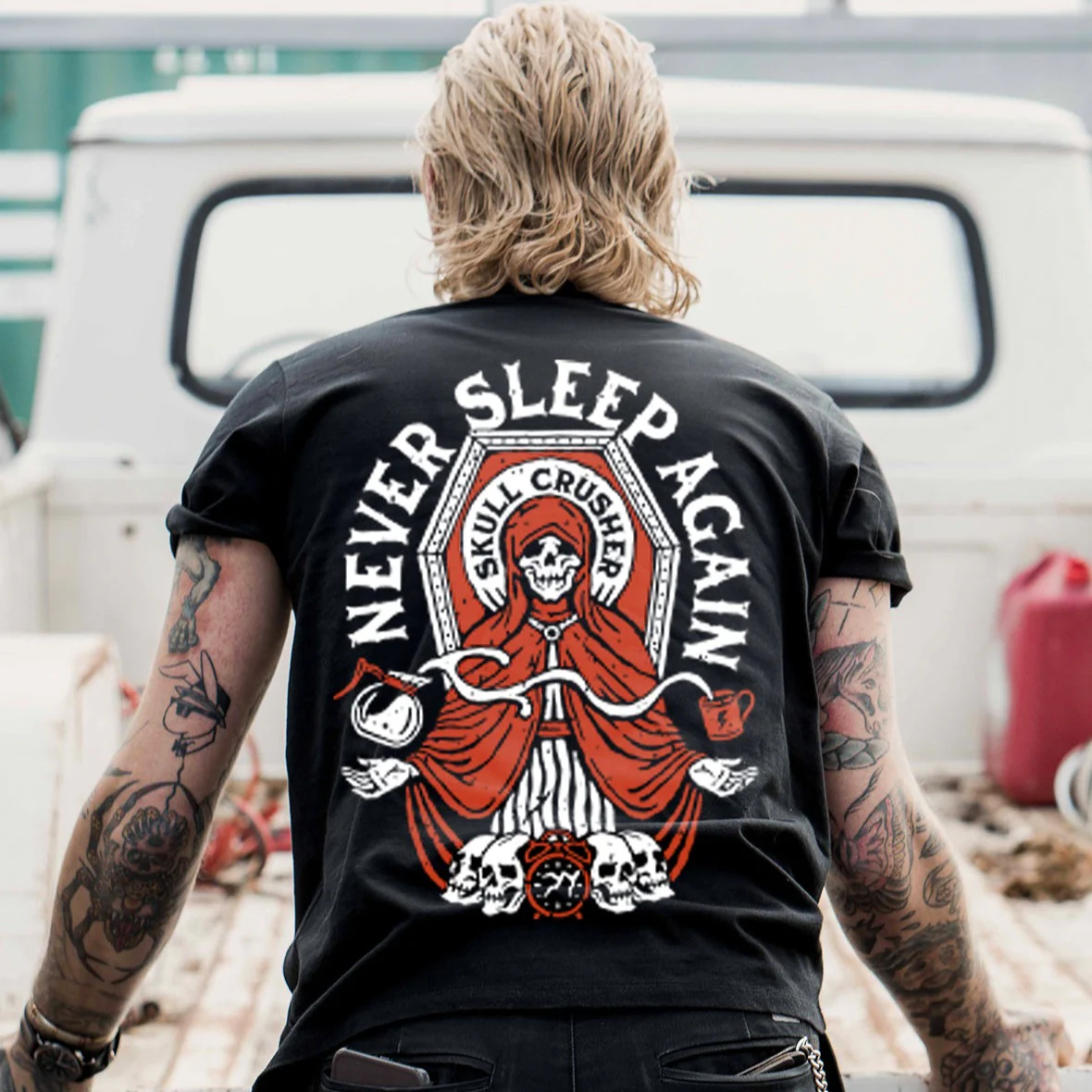 Never Sleep Again T-Shirt - Image 4